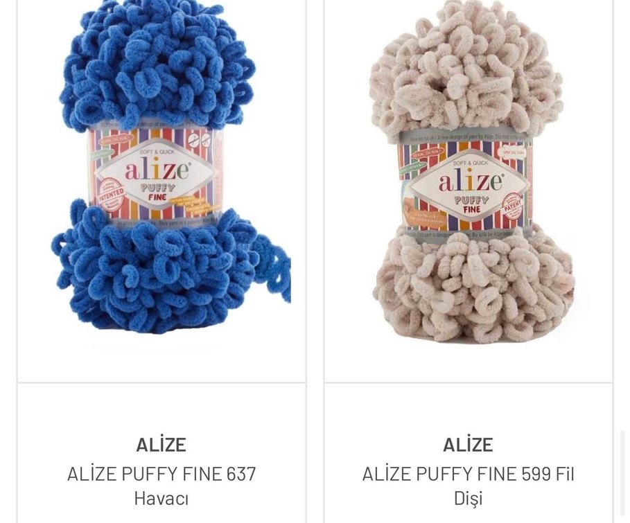 Alize Puffy Fine Color Çok Renkli Yumuşak İp - Görsel 3