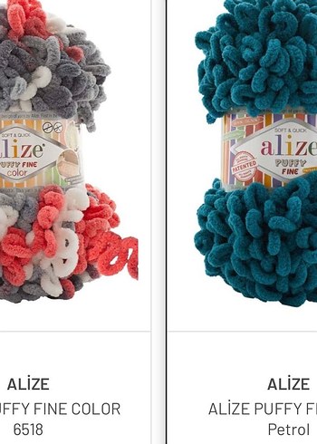 Alize Puffy Fine Color - Görsel 2