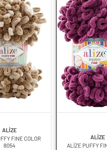 Alize Puffy Fine Color - Görsel 7