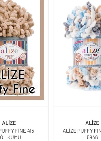 Alize Puffy Fine Color - Görsel 4