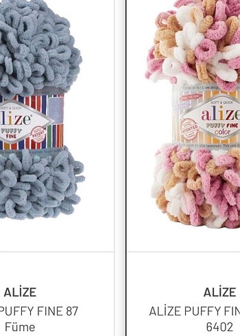 Alize Puffy Fine Color - Görsel 9