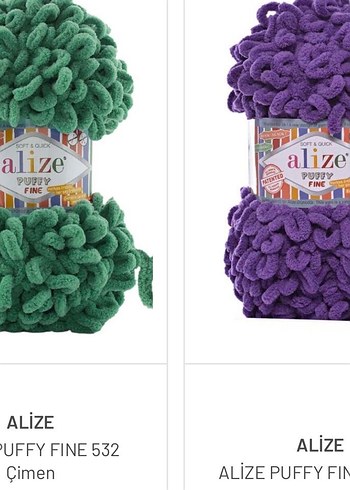 Alize Puffy Fine Color - Görsel 10