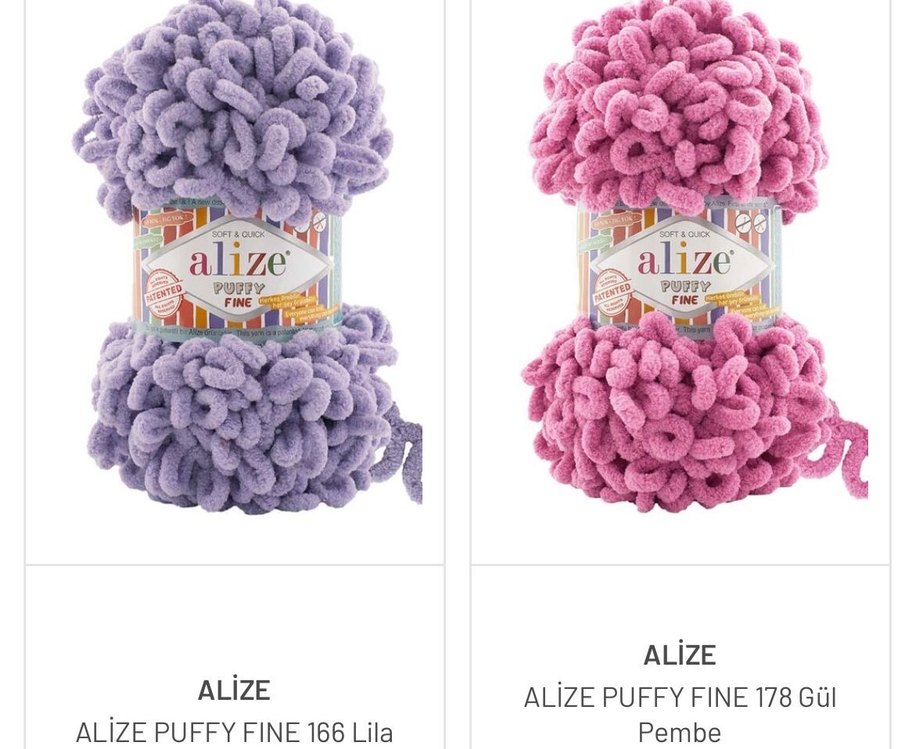 Alize Puffy Fine Color - Görsel 3