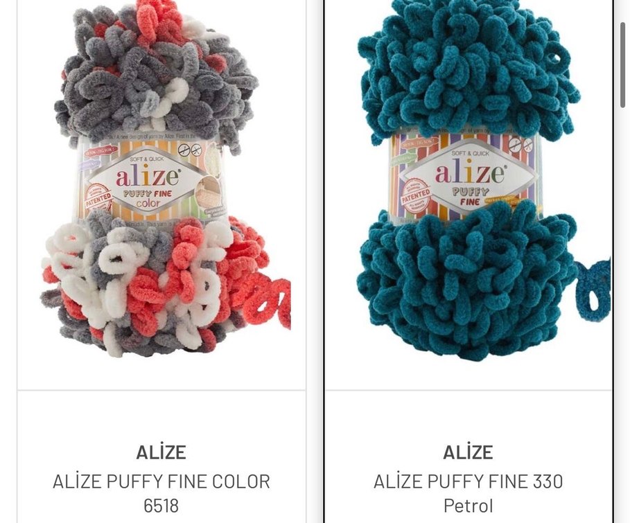 Alize Puffy Fine Color - Görsel 2