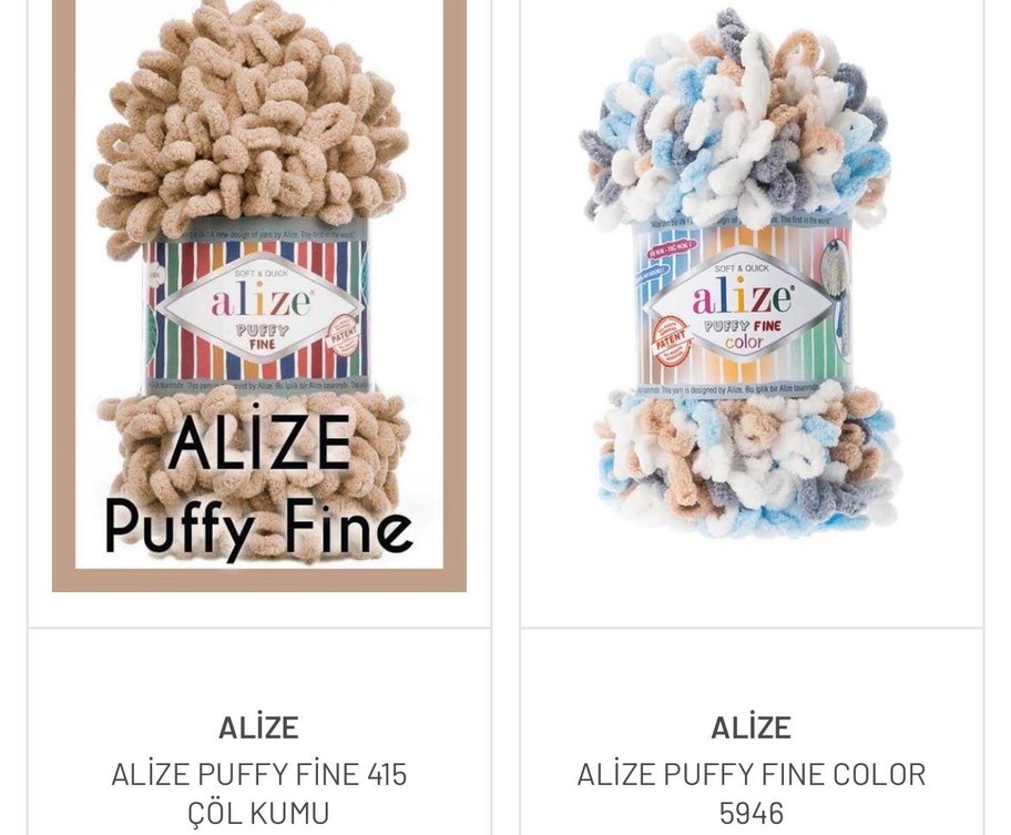 Alize Puffy Fine Color - Görsel 4