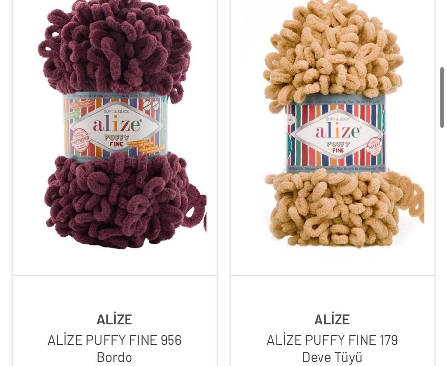 Alize Puffy Fine Color - Görsel 5