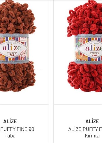 Alize Puffy Fine Color Çok Renkli İp - Görsel 5