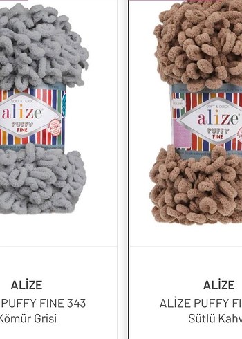 Alize Puffy Fine Color Çok Renkli İp - Görsel 3