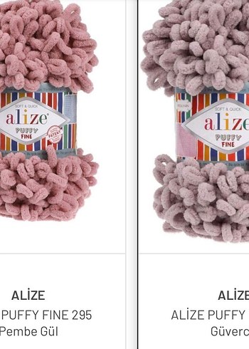 Alize Puffy Fine Color Çok Renkli İp - Görsel 6