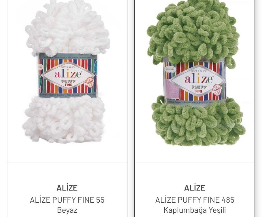 Alize Puffy Fine Color Çok Renkli İp - Görsel 2