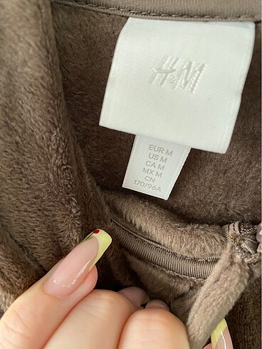 H&M H&M kadife hırka