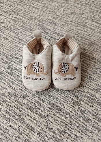 17 Beden gri Renk Gri Bebek İlk Adım Ayakkabısı