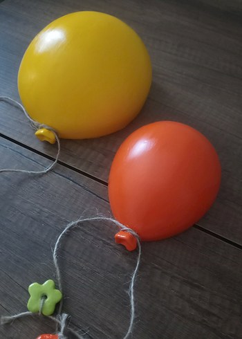 Renkli Balon Şeklinde duvar saksısı - Görsel 3