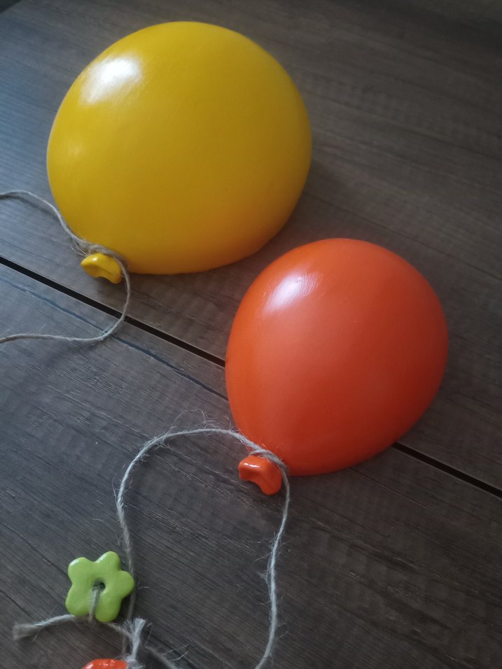 Renkli Balon Şeklinde duvar saksısı - Görsel 3