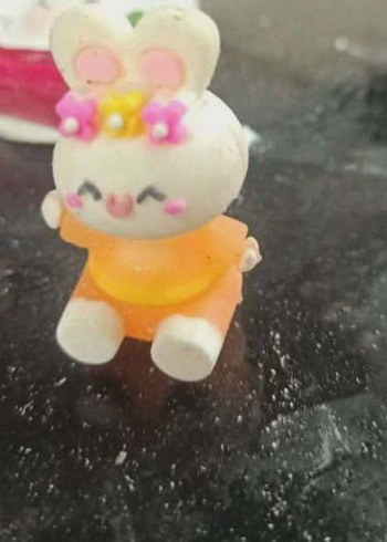 Oturan tavşan 3,5 cm - Görsel 2