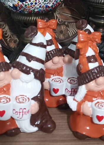  Beden Gnome kahve köşesi cücesi