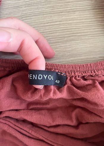 Bordo Keten Mini Bohem Kadın Tulum - Görsel 4