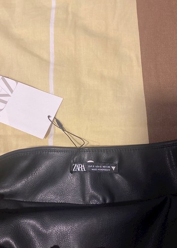 Siyah Deri Straplez Büstiyer - Görsel 3