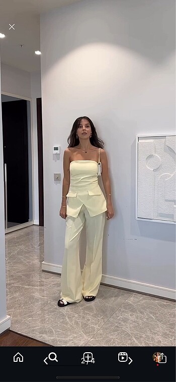 Diğer Sinem kıvanç sarı takım
