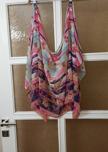 Pastel Renkli Bohem Kadın Fuları - Görsel 2