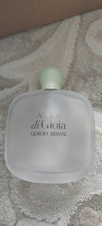 GIORGIO ARMANI ACQUA DI GIOIA boş parfüm şişesi