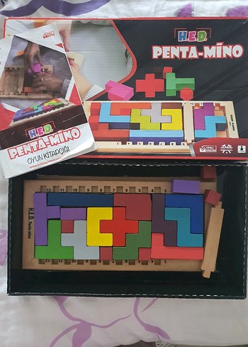 HED Penta-Mino Çok Renkli Eğitici Kutu Oyunu - Görsel 2