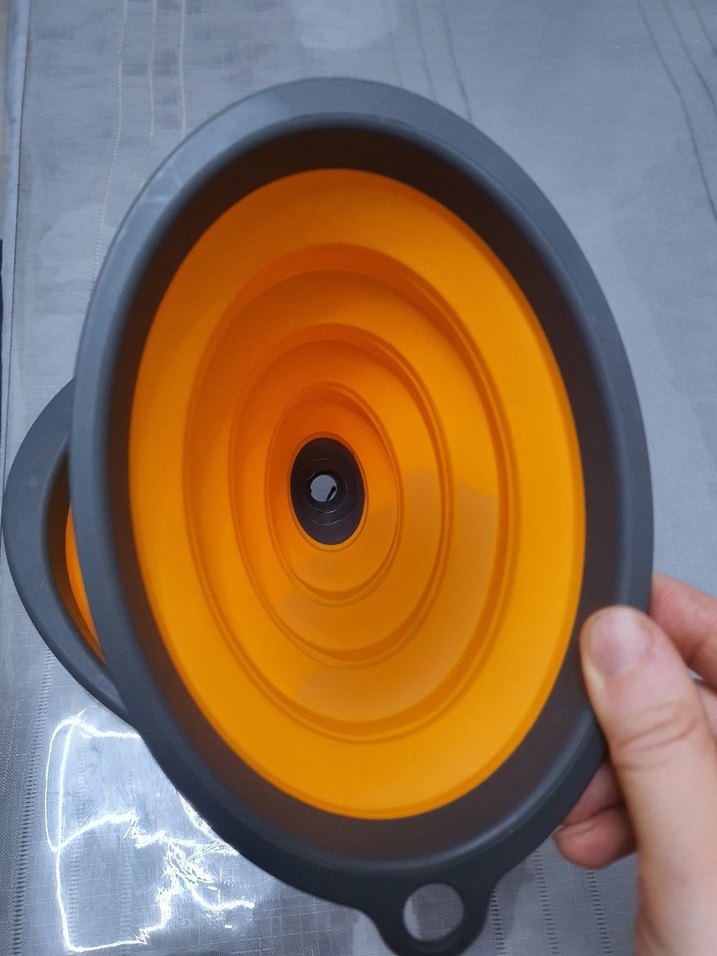 akordiyon Katlanabilir Plastik Mutfak Seti - Görsel 3