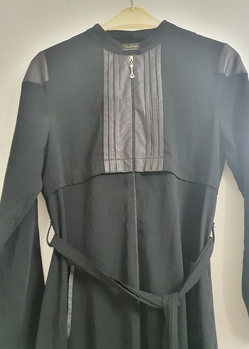 Uzun Siyah Gotik Kemerli ferace - Görsel 2