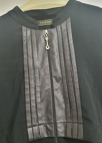 Uzun Siyah Gotik Kemerli ferace - Görsel 4