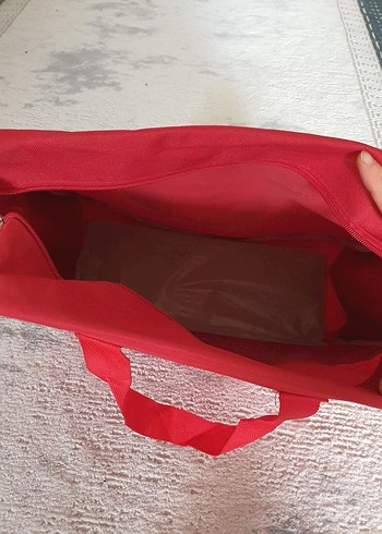 Kırmızı Desenli Bebek Çantası - Görsel 2