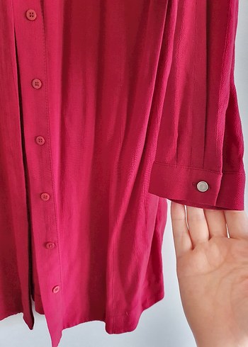 Düğmeli Kadın Tunik - Görsel 3