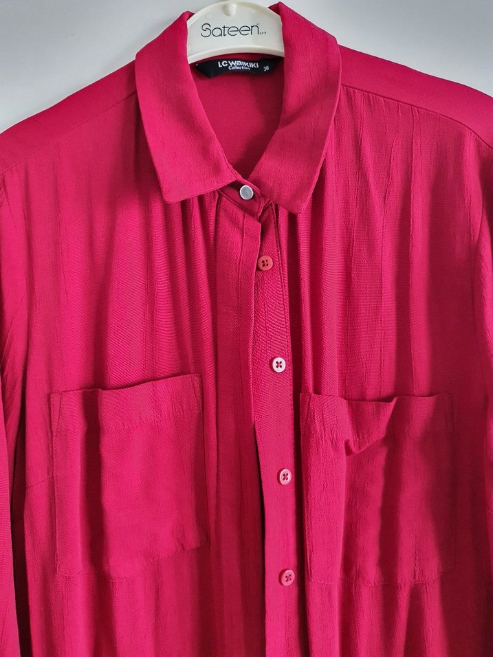 Düğmeli Kadın Tunik - Görsel 2