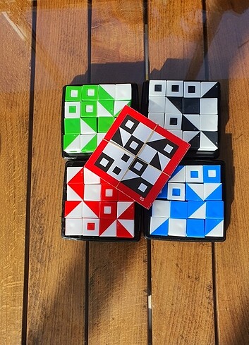 Q bitz q boxx q bix renkli küpler 
