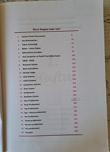 Antrenmanlarla matematik 