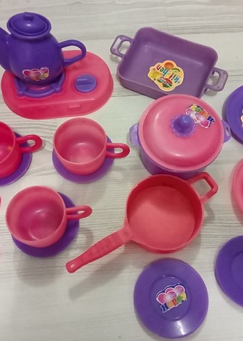 Renkli Çocuk Mutfak Oyuncak Seti - Görsel 2