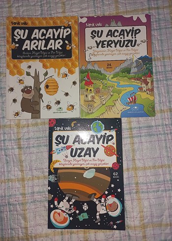 Şu Acayip Serisi: Arılar, Yeryüzü ve Uzay Kitapları