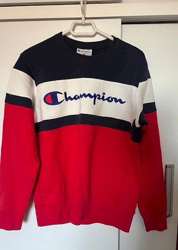 Urban Outfitters Champion Renk Bloklu Bisiklet Yaka Sweatshirt