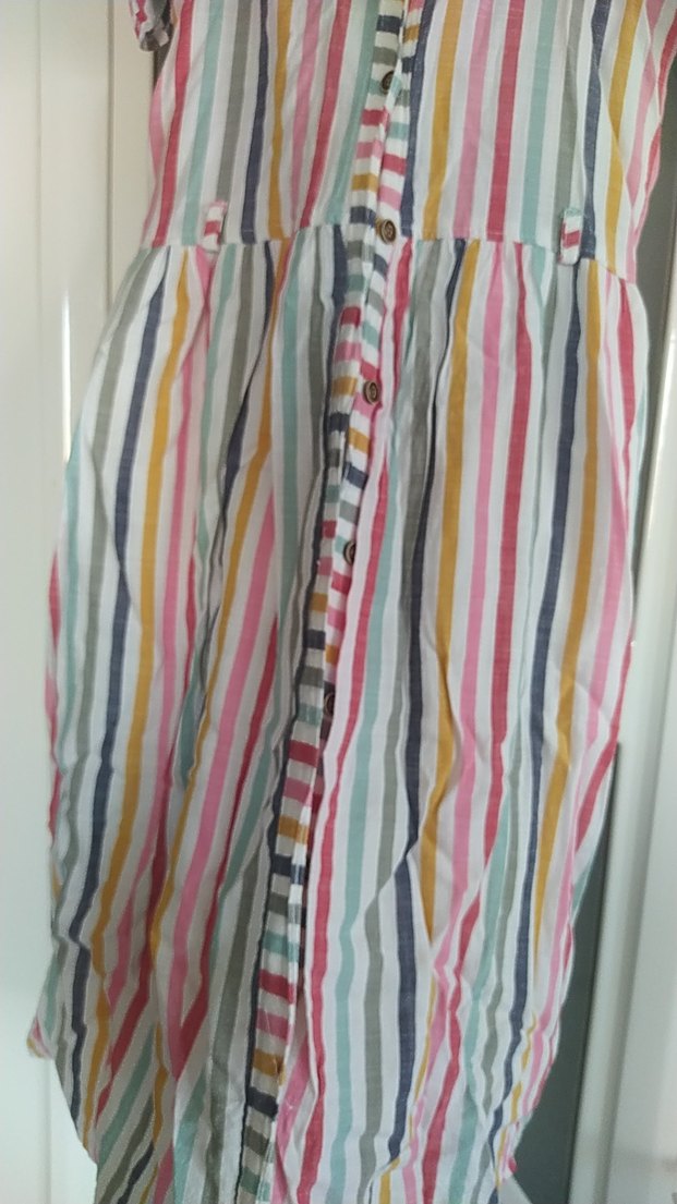 Çok Renkli Bohem Kız Elbisesi - Görsel 3