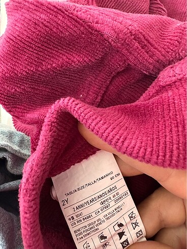 Benetton Benetton kadife pantolon