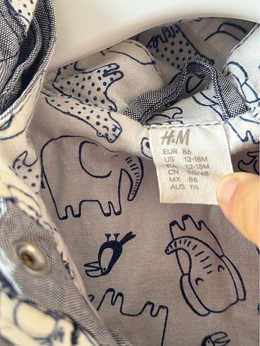 18-24 Ay Beden H&m ince mont