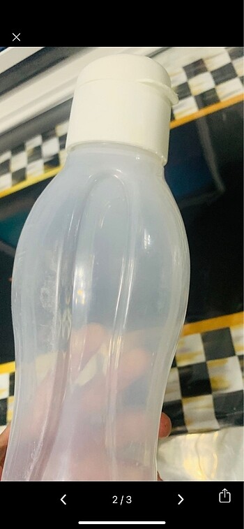 Tupperware suluk 1 litre şişe