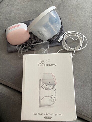 Bebebao süt göğüs pompası