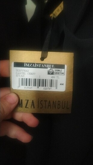 44 Beden İmzaistanbul marka ceket