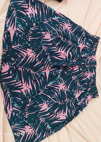 Pileli Bohem Desenli Etek - Görsel 3