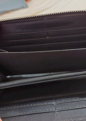 Fermuarlı Kadın Cüzdanı telefon bölmeli - Görsel 3