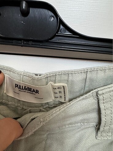 Erkek keten şort - Görsel 4