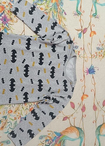 6 Yaş Beden çeşitli Renk Batman Çocuk pijama