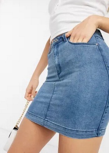 Mavi Denim Mini Etek