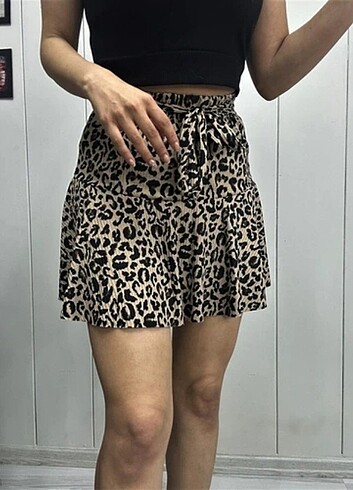 Leopar desen etek