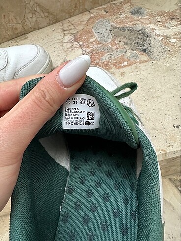 39 Beden beyaz Renk lacoste kadın ayakkabı